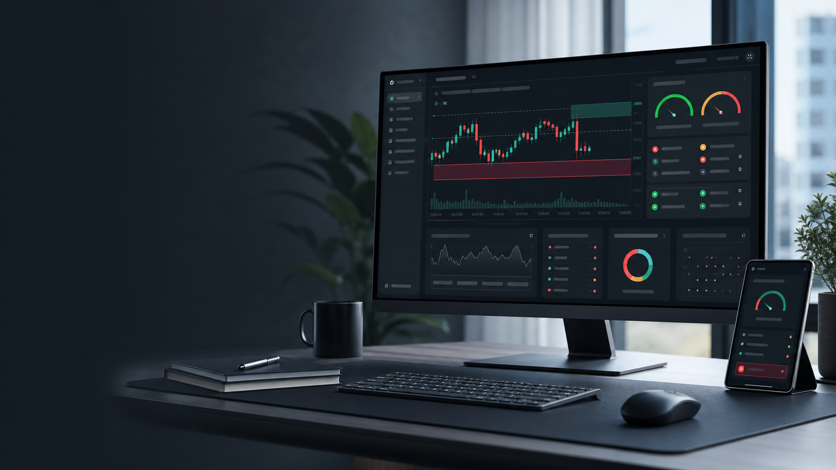 Stock Risk Alerts 应用宣传截图
